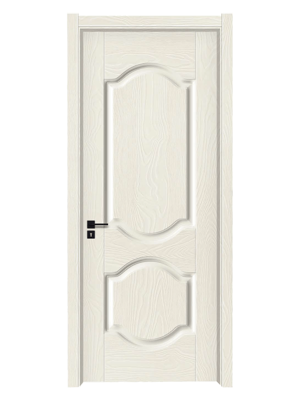LH-6008 White chaud 2panel Fashion Design Mélamine Porte de mélamine
