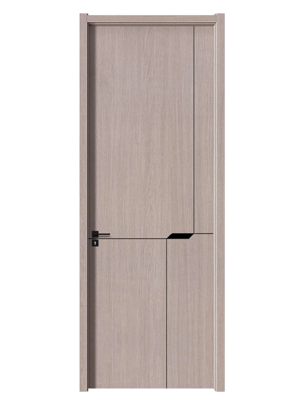 LH-8116 épissage de conception de grain en bois Porte de mélamine