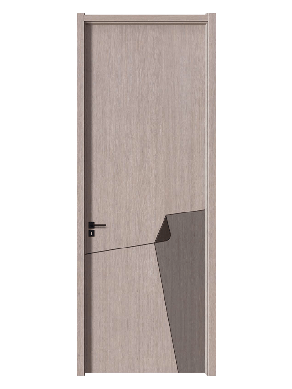 LH-8118 Swing en bois Porte de chambre en mélamine