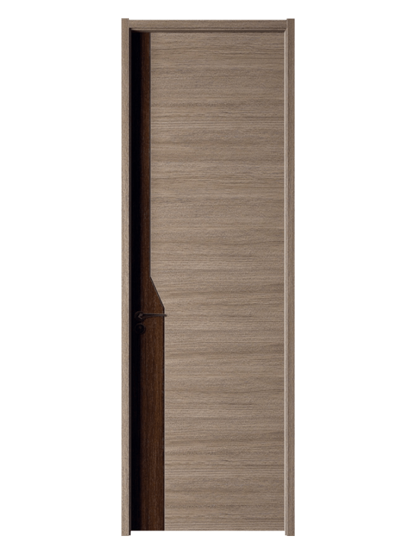 LH-8676 Porte mélamine d'usine épissage de conception de grains en bois