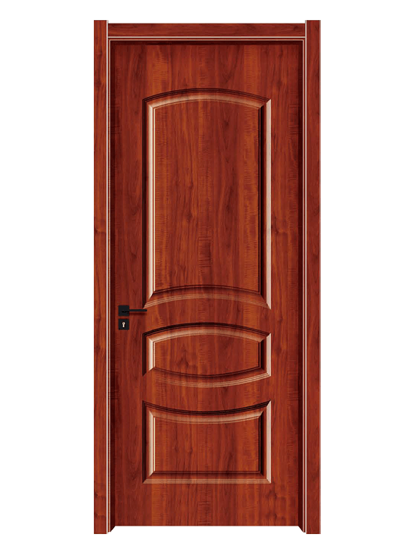 LH-9008 3panel Porte de panneau de surface lisse moulée