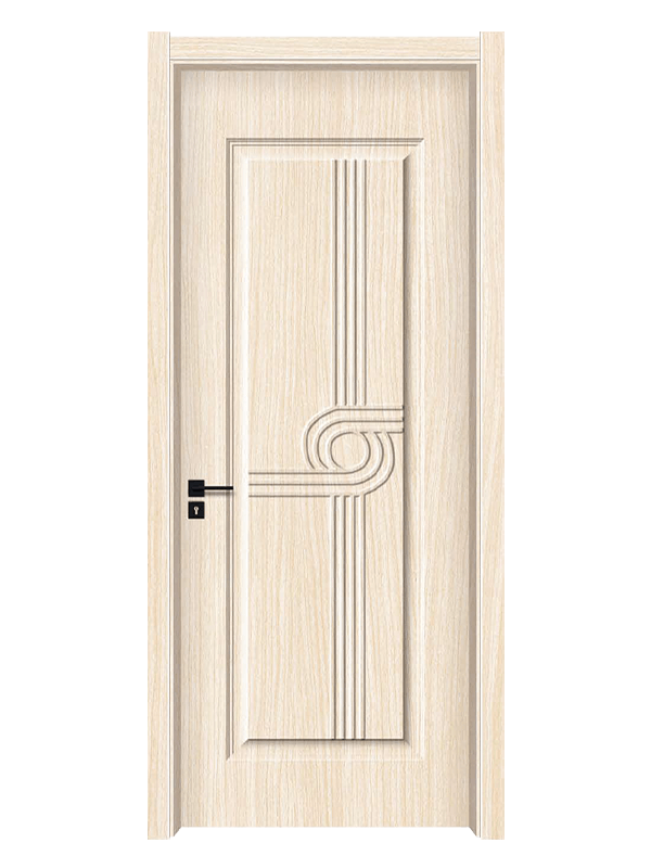 LH-9012 Porte de design d'intérieur en bois rouge