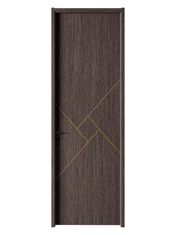 LH-9707 Panneau HDF surface de grain en bois Peau de porte lisse