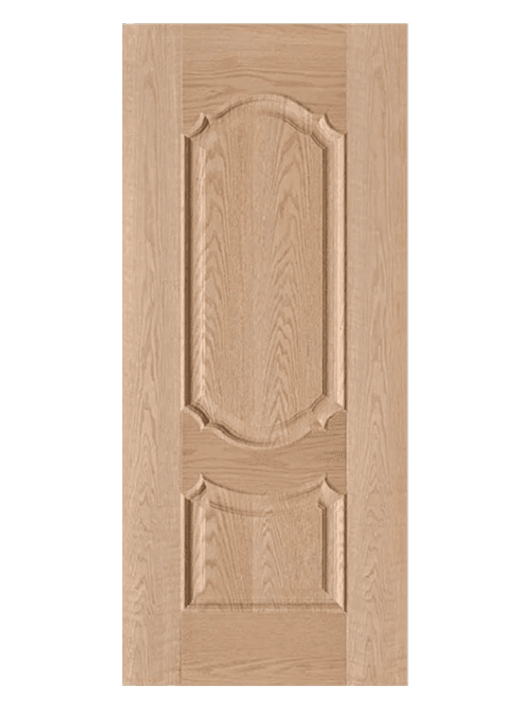 Lihe w1-003 intérieur simple conception de chêne rouge porte en bois
