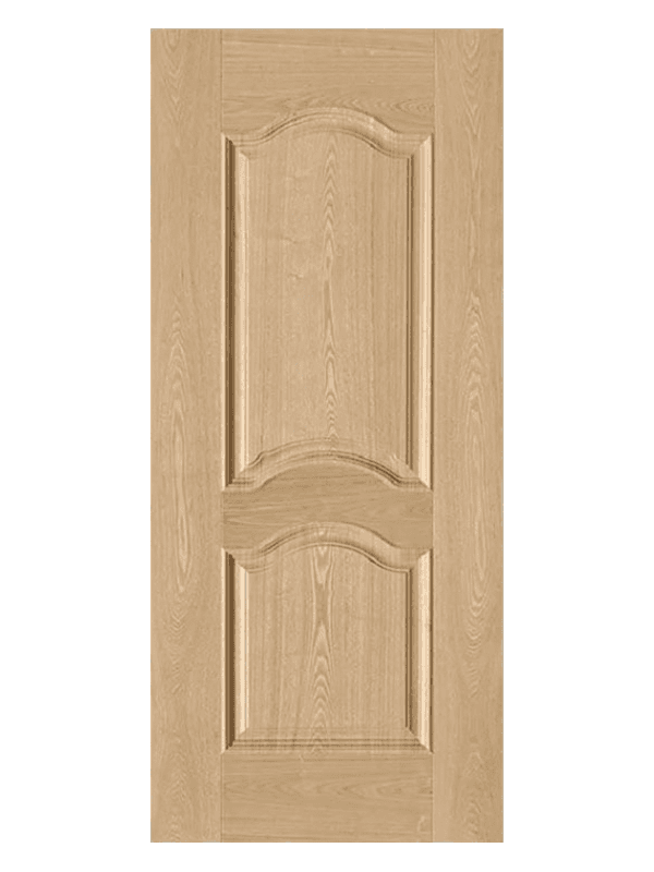 LIHE W1-007 Panneau de peau en bois naturel Porte de placage