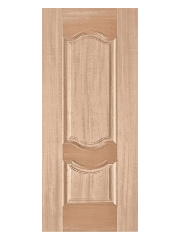 Lihe w1-015 ingénieur intérieur classique swing placage de porte