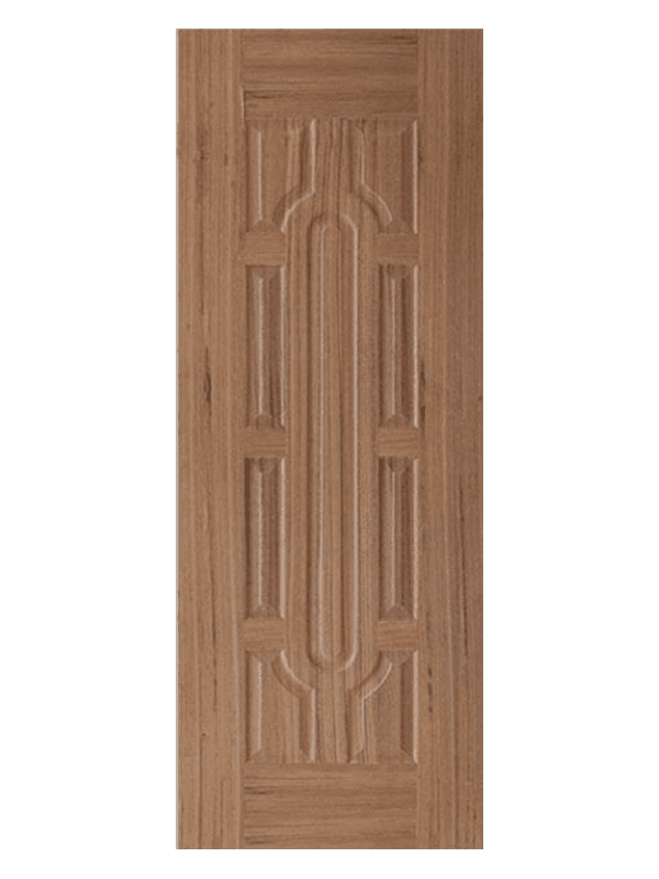 Lihe js-013 teck moulé de porte extérieure moulée Panneau de placage