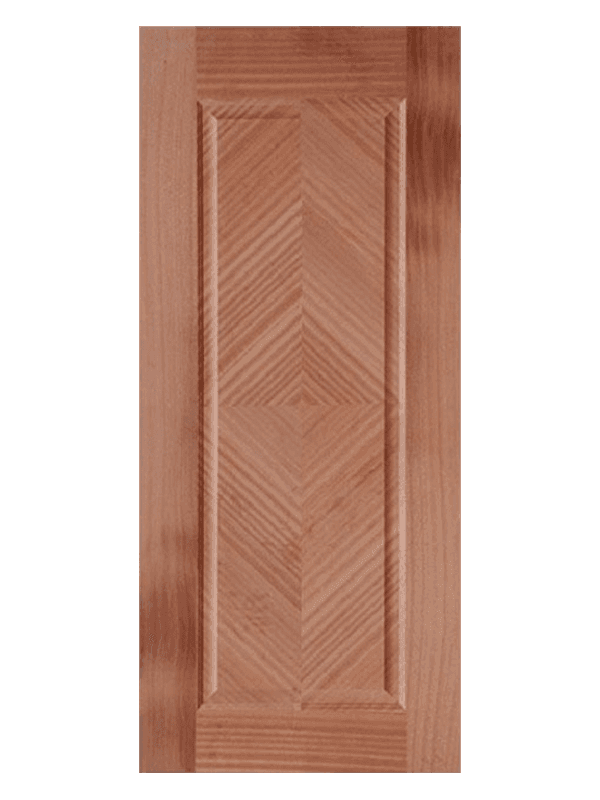 Lihe js-022 simple de conception de panneau en bois simple porte de placage